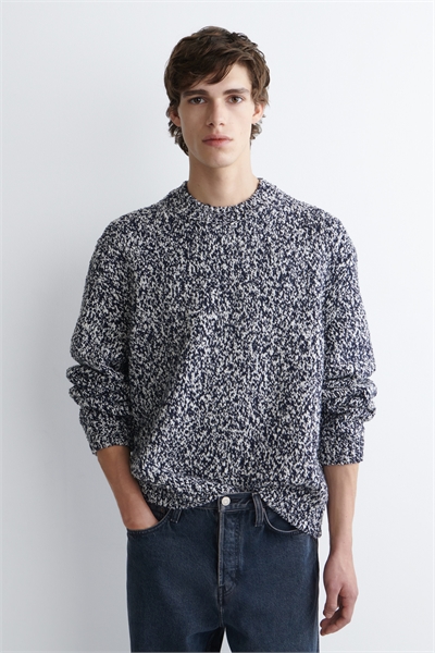 Джемпер из шерстяной ткани с узором 1322096001