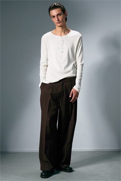 Костюмные брюки с плиссировкой Nate Loose Fit 1270360004