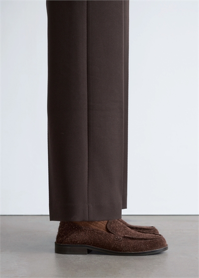 Лоферы из матовой замши 1313550001