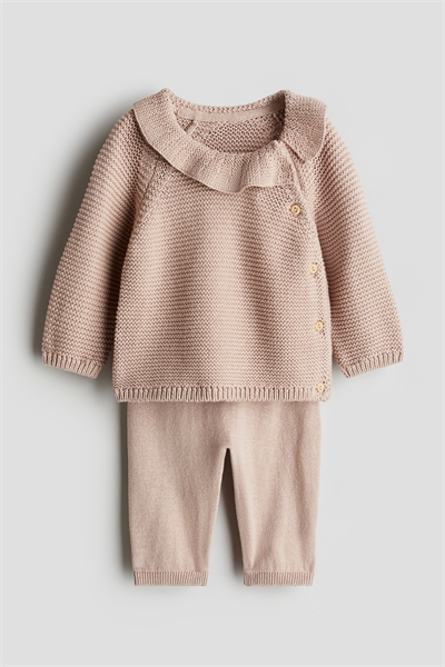 Трикотажный хлопковый комплект из 2 частей 1167273002