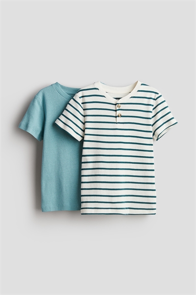 Футболки хенли в упаковке из 2 штук 1220252004