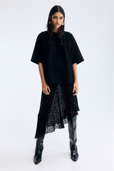 Асимметричная кружевная юбка 1330202001