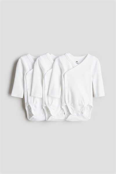 Комплект из 3 боди с накидкой 0694298007