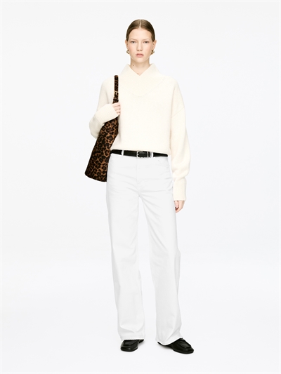 Расклешенные джинсы-стрейч с высоким поясом LUPINE 1230532007