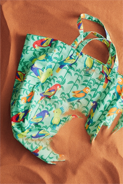 Пляжная сумка с рисунком 1134173015