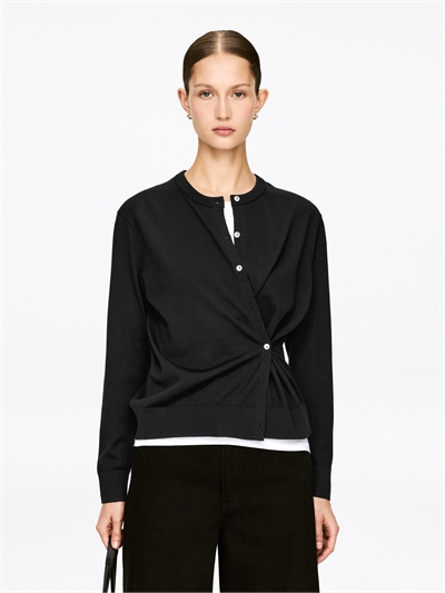 Кардиган из мериносовой шерсти 1296454002