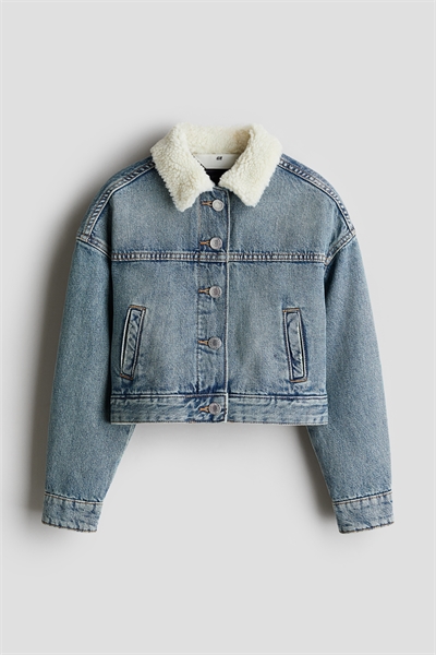 Джинсовая куртка с мягкой подкладкой 1243974001