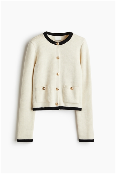 Кардиган с отделкой карманами 1274363001