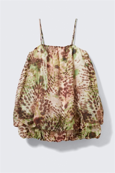 Мини-платье без рукавов с воздушными шарами 1289709002