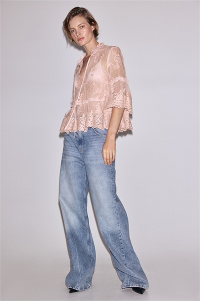 Кружевная блузка 1309882004