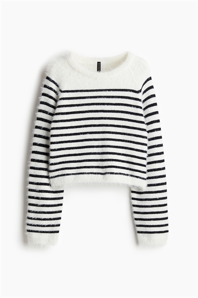 Джемпер из пушистого трикотажа 1267847001