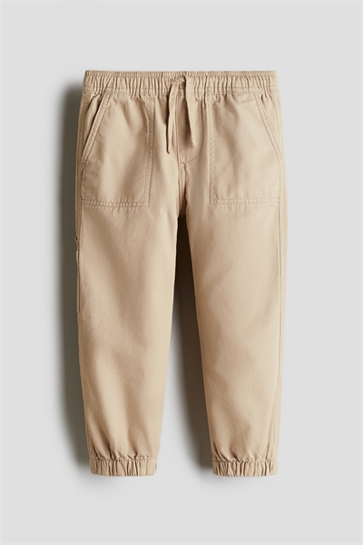 Хлопковые джоггеры 1264859001