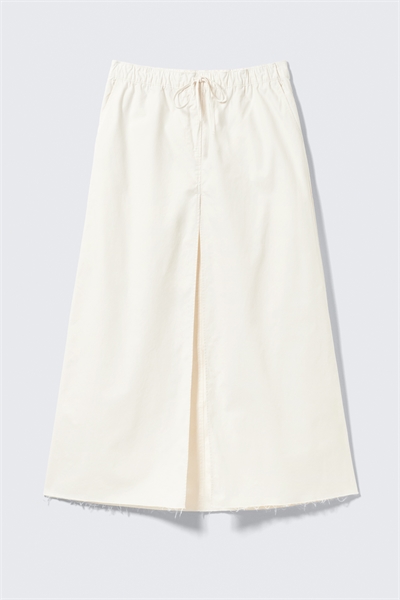 Юбка-макси из хлопкового полотна с рисунком 1294238001