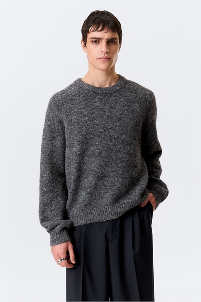 Вязаный свитер из шерстяного бленда Regular 1253431003