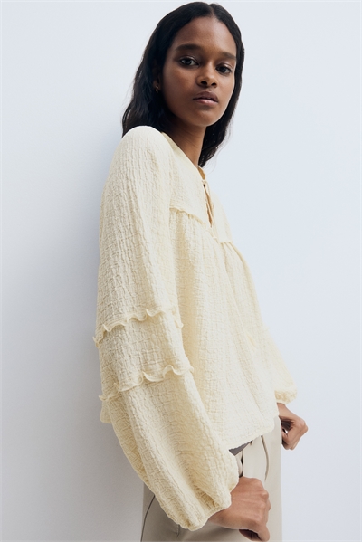 Блузка из кринкл-джерси 1297557003