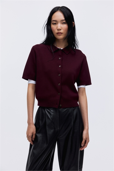 Кардиган с воротником 1297892009