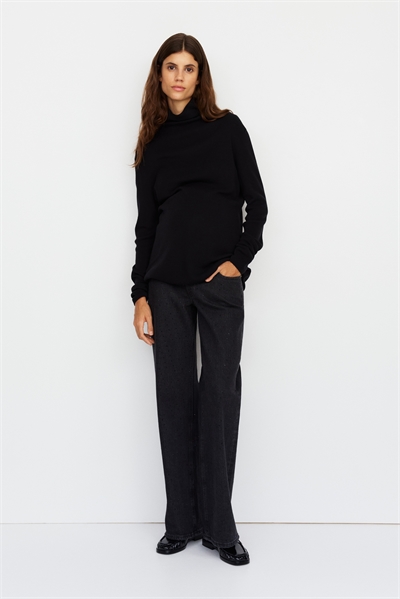 Широкие джинсы MAMA 1305343001