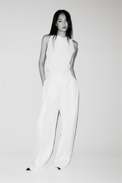 Жилетный топ с вырезом в виде коровьей шеи 1330233002