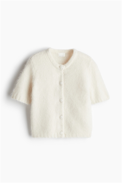 Кардиган из мохеровой смеси 1257839004