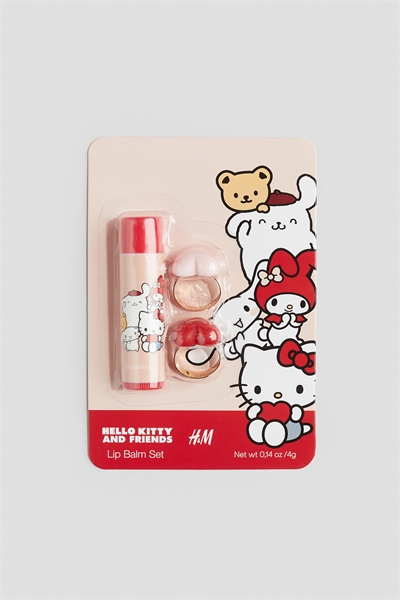 Набор с бальзамом для губ и кольцами 1135935007