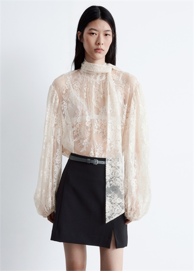 Мини-юбка с высокой талией 1237553001