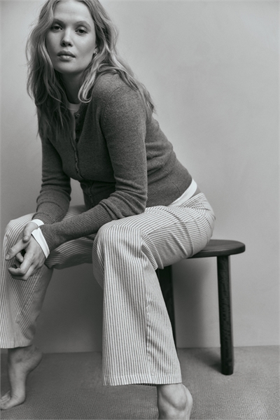 Нижние пижамные брюки из фланели MAMA 1306144002