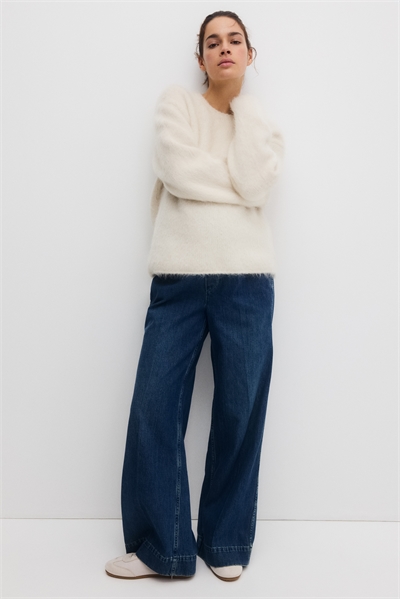 Широкие джинсы MAMA 1302354001