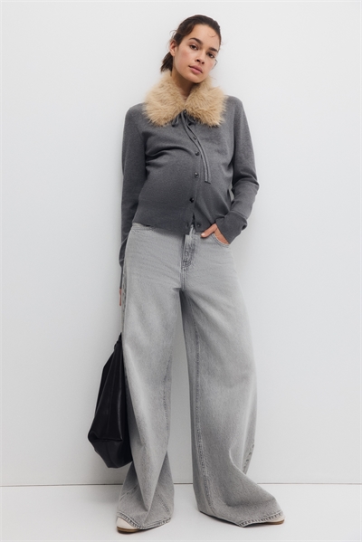 Кардиган с воротником MAMA 1303323001