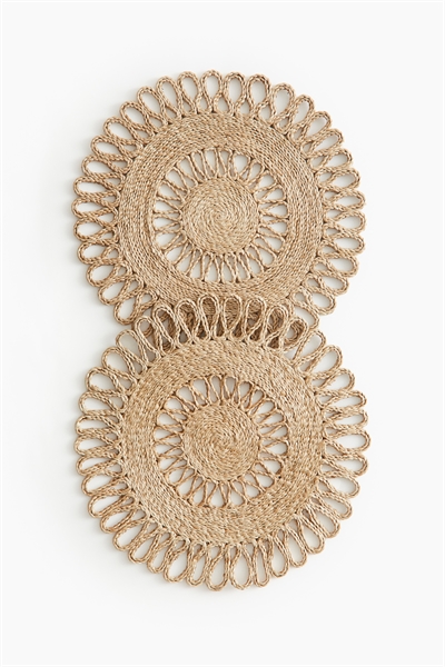 Коврики джутовые 2 шт. 1210062001