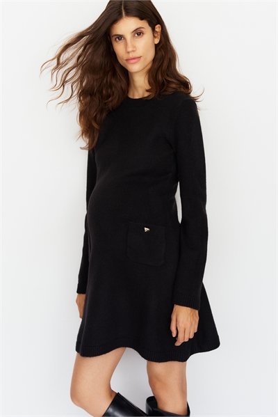 Трикотажное платье с расклешенной юбкой MAMA 1292522001