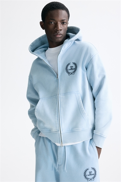 Свободный крой Толстовка на молнии в стиле бокс 1330310001