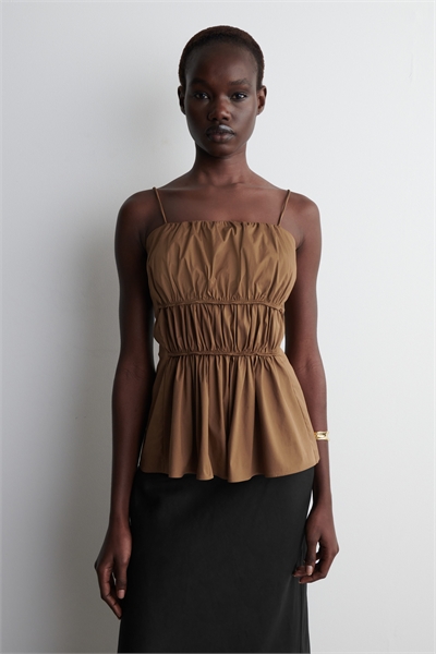 Топ из хлопка с начесом 1283664002