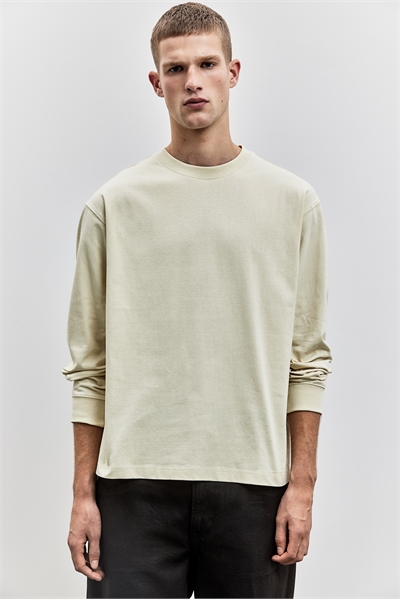 Топ из джерси с длинными рукавами Loose Fit 1257515003