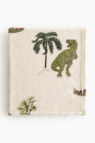 Одеяло из узорчатого флиса 0995539066