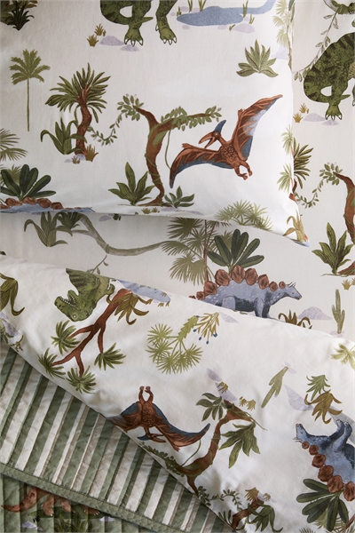 Простыня на резинке из хлопка с принтом 1028613054