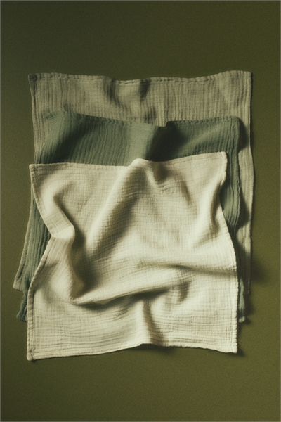 Муслиновые салфетки в упаковке из 3 штук 1091311019