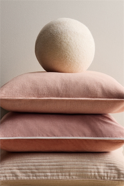 Чехол для подушки из льняной смеси 1206977050