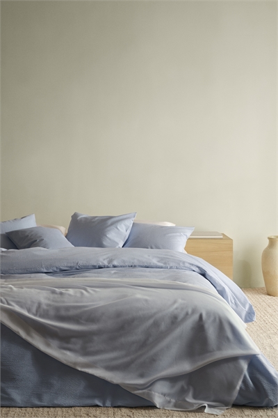 Комплект постельного белья из жатого ситца двуспальный/kingsize 1255484008