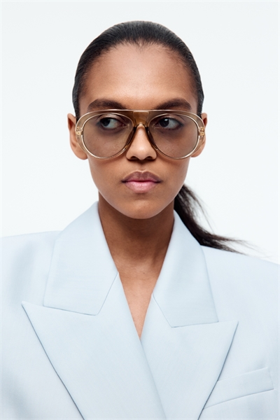 Солнцезащитные очки в ретро-стиле 1274379002