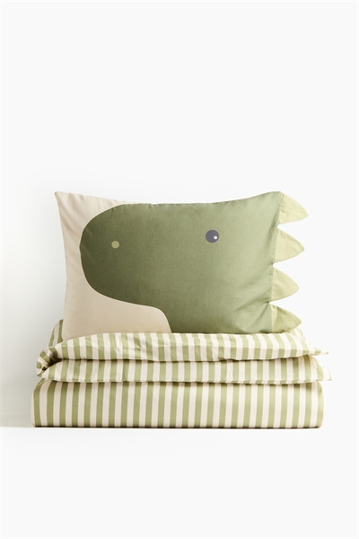 Односпальный пододеяльник из хлопка с рисунком 1305076001