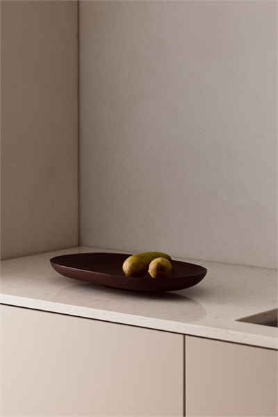 Деревянная сервировочная тарелка 1306196001