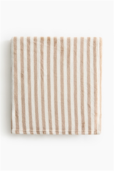 Полосатый флисовый плед 1308213001