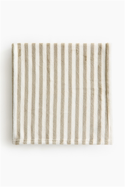 Полосатый флисовый плед 1308213002