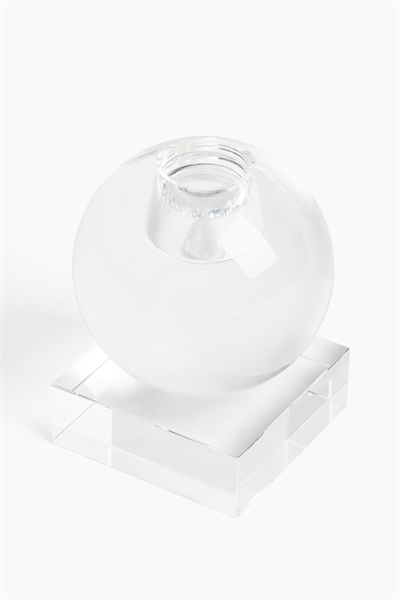 Низкий стеклянный подсвечник артикул 1313459001