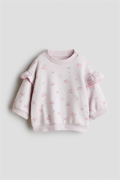 Толстовка с отделкой из оборок 1324848001