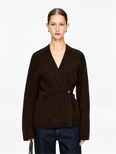 Кардиган из смеси альпаки и шерсти 1317161003