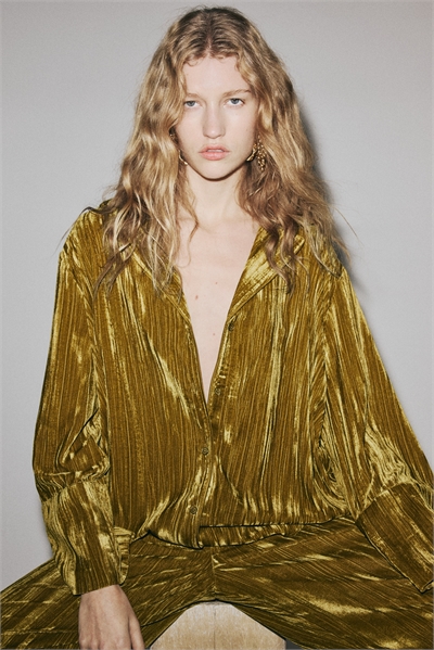 Бархатная рубашка 1317655001