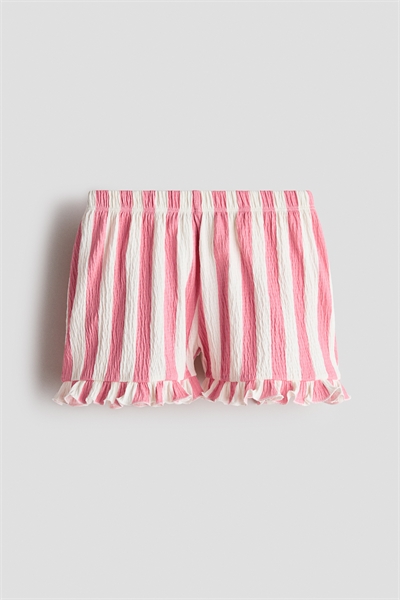 Шорты из текстурированного хлопка 1323162001