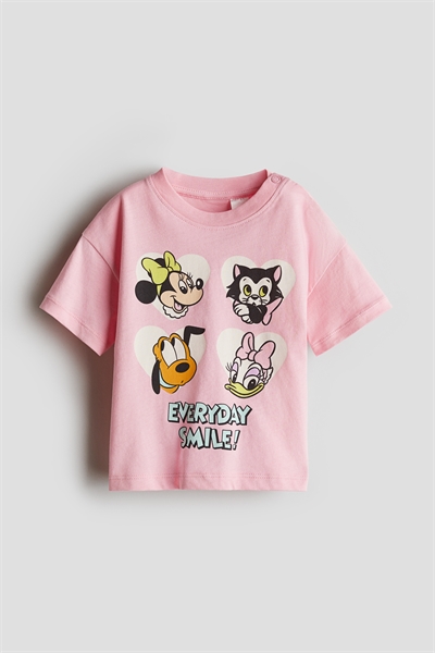 Футболка с принтом и мотивами 1263204005