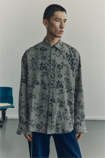 Рубашка свободного покроя артикул 1318855001